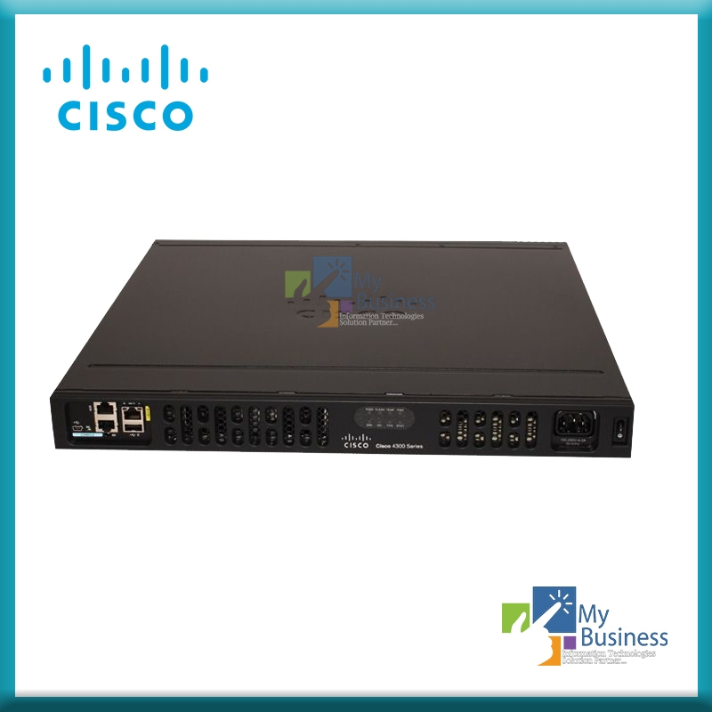 Resim Cisco ISR4331-V/K9 Router 3GE,2NIM,1SM,4G FLASH,4G DRAM, Voice Bundle