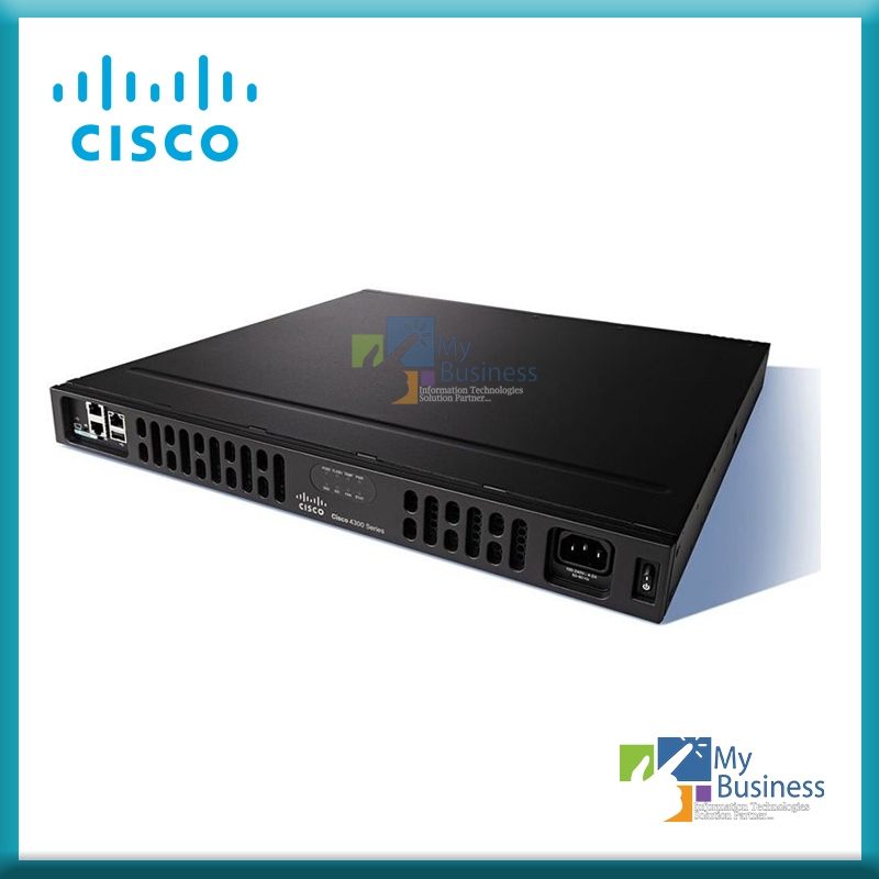 Resim Cisco ISR4331-AX/K9 Router 3GE,2NIM,1SM,4G FLASH,4G DRAM,Advanced Service Bundle