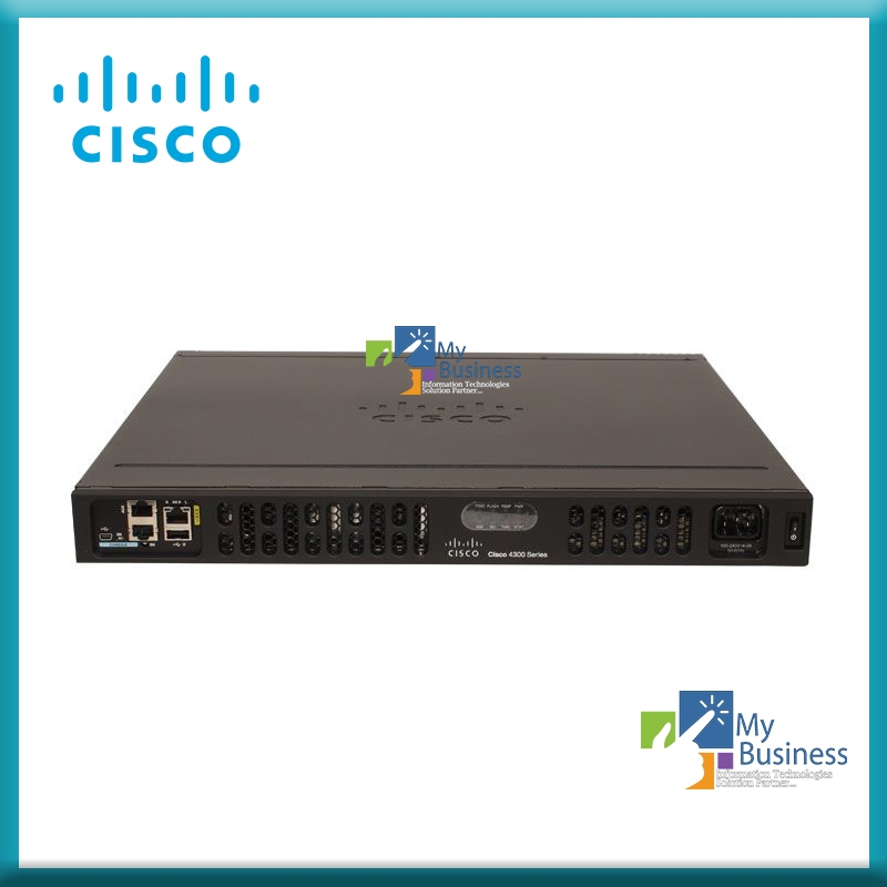 Resim Cisco 4000 Router ISR4331 (3GE,2NIM,1SM,4G FLASH,4G DRAM,IP Base) ISR4331/K9