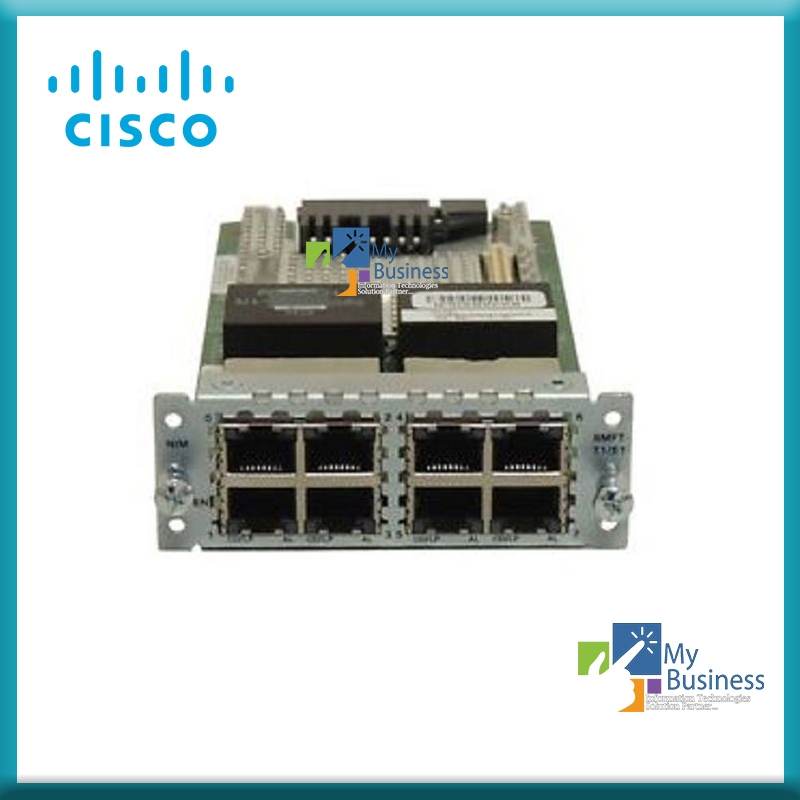 Resim Cisco Dördüncü Nesil Multiflex Trunk Ses ve WAN Ağ Arayüzü Modülü NIM-8MFT-T1/E1