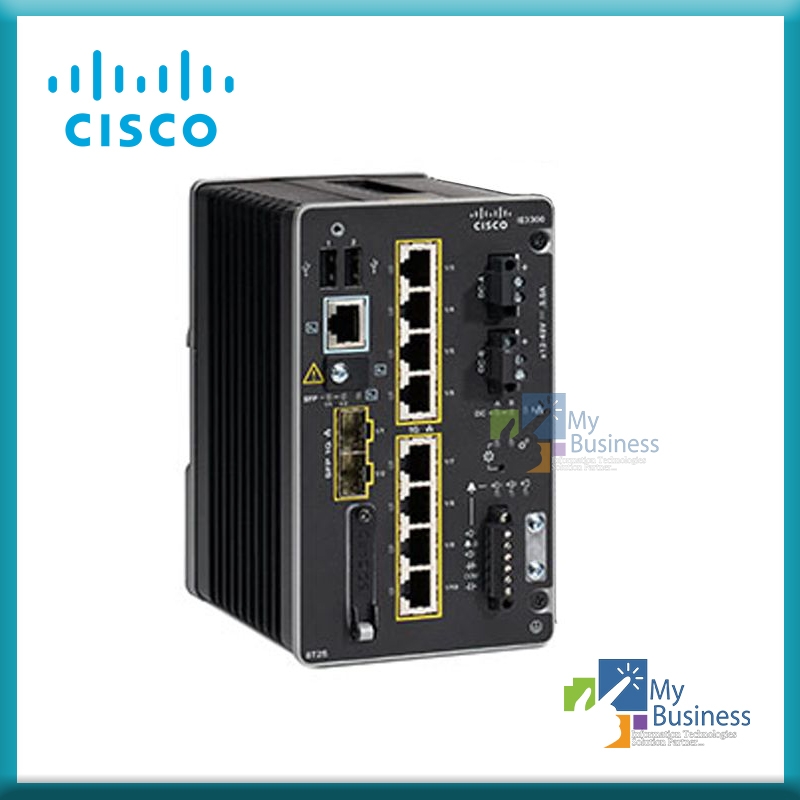 Resim IE-3300-8T2S-A - CISCO Catalyst IE3000 Rugged Switch