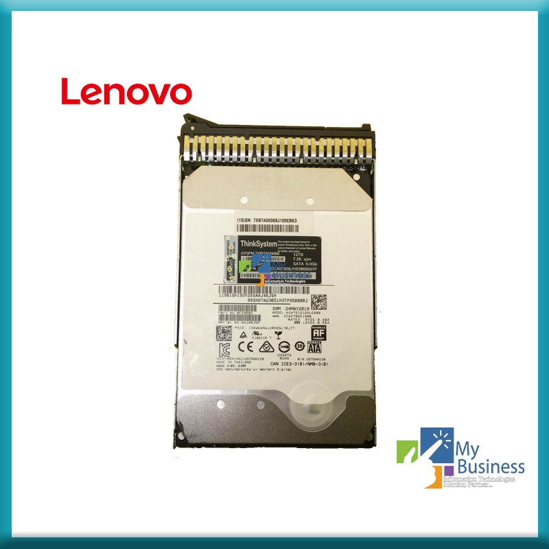 Resim Lenovo 7XB7A00068 12TB 7.2K 3.5 Lenovo Hard Disk